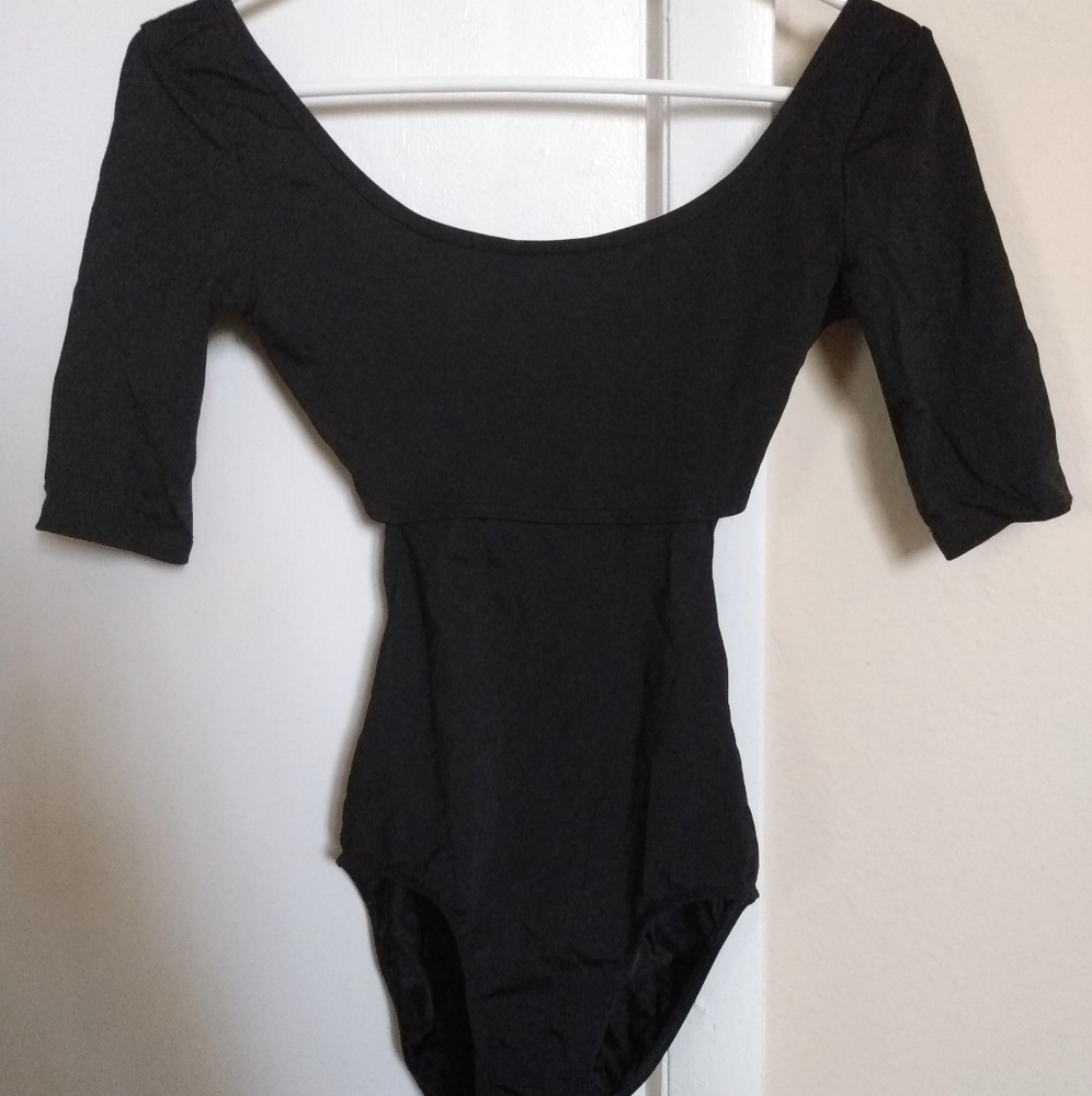 Black Mariia leotard from DDS